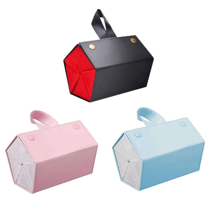 

Foldable Sunglass with Multiple Compartments PU Eyeglass Storage Box for Travel Home Use Eyewear Display Drop shipping