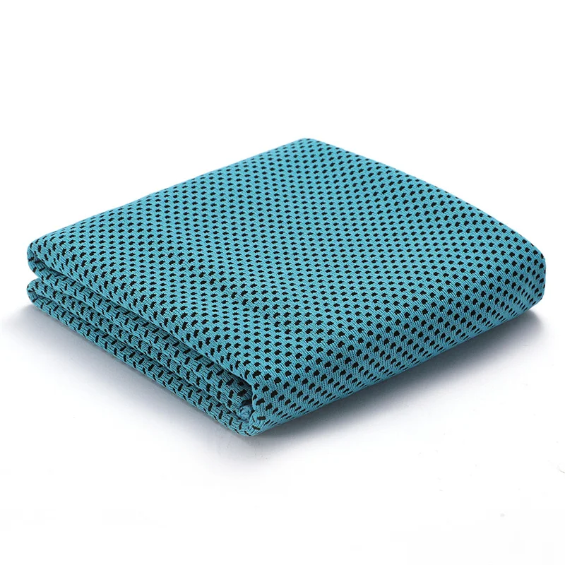 Microfiber Yoga Cool Thin Towel Cooling Ice Towels Outdoor Sport Summer Cooling Scarf Gym Wear Icing Sweat Band Top Sports Towel