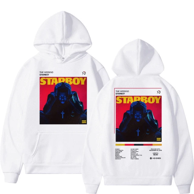 2023 Fashion Rapper The Weeknd Hoodies Men Women Casual Loose Sweatshirt  Oversize Long Sleeve Coat Hooded Pullover Streetwear - AliExpress