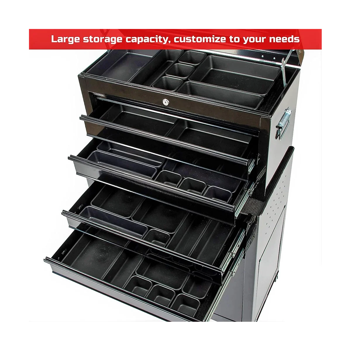 Tool Box Organizer and Storage Tray, Tool Box Drawer Organizer Bins,  Toolbox Organizer Tray Divider Set, Black 32 Pack - AliExpress