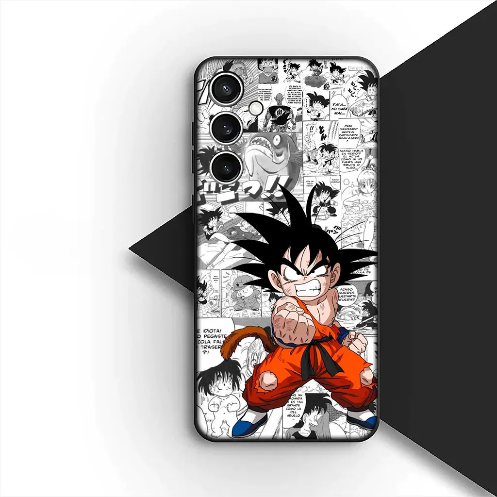 Dragon Warrior Soft Phone Case - Son Gohan Anime Design