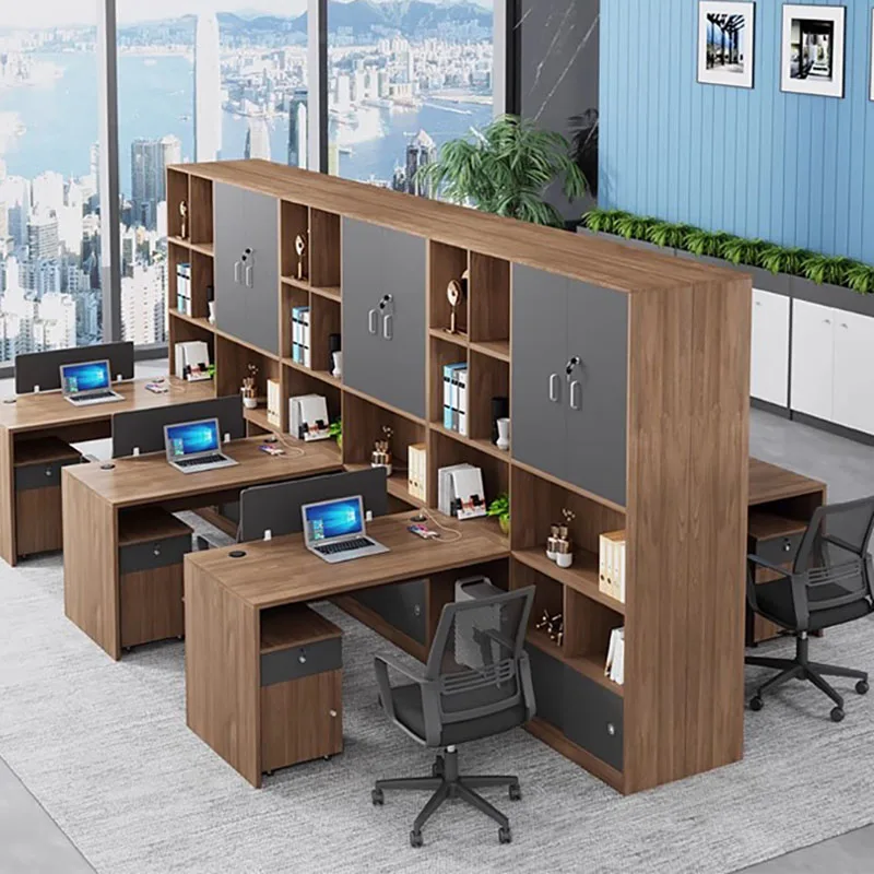 Studio Modern Matt Desk Drawer Organizer Brown Wooden Mobile Computer Desks Reading Writing Escritorios De Oficina Furniture