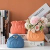 Ceramics Vase Home Decor Handbag Flowers Vases Room Decor Matte Plant Pot Statue Sculpture Home Decoration Accessories 1