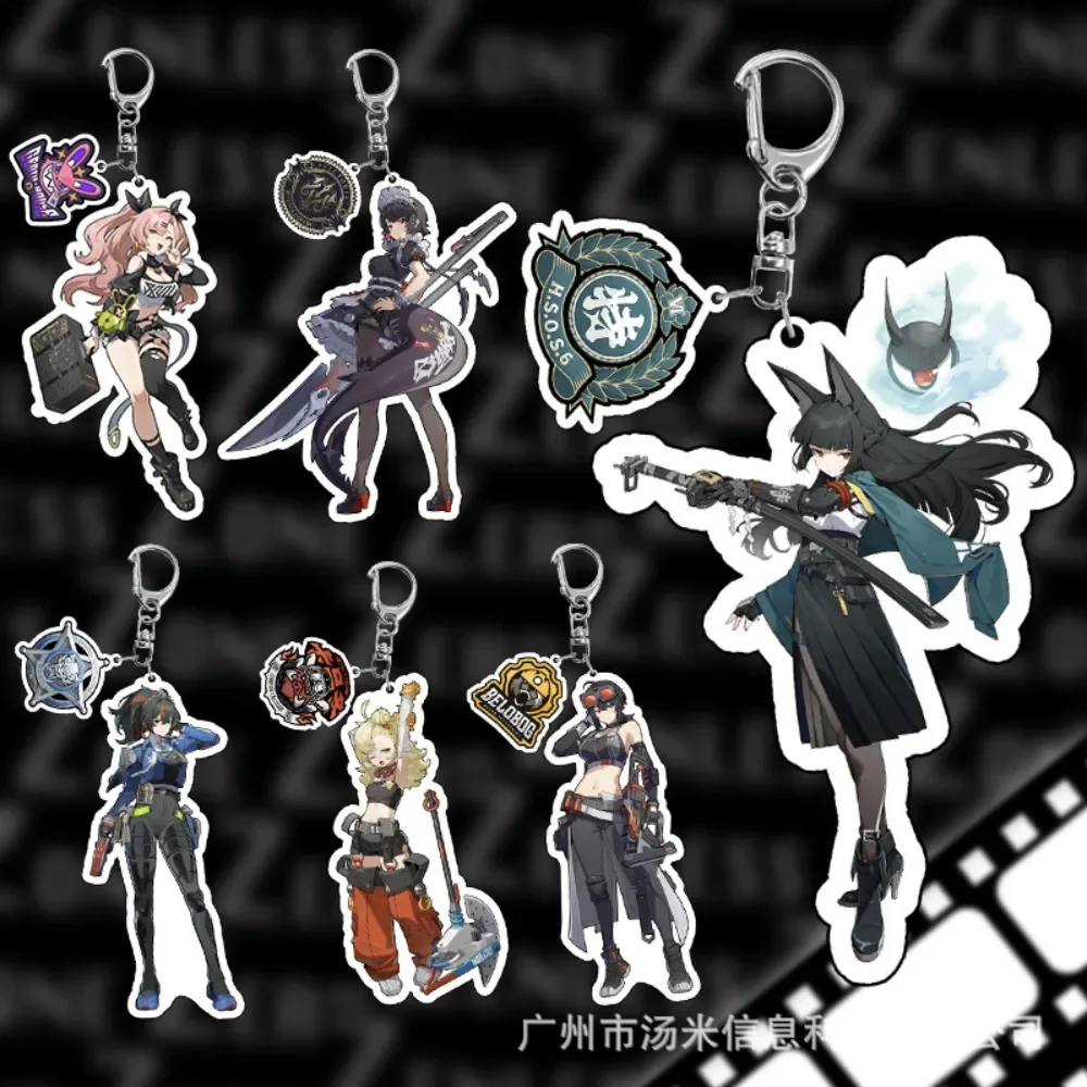 Zenless Zone Zero Character Keychains - Cute Bag Pendants for Fans and Gifts Wholesale