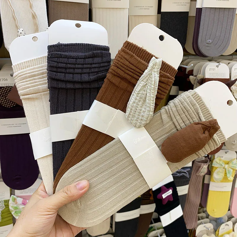 girls stacking socks cute dog ears mid-tube autumn and winter new Korean version accesorios bebe 3 Sbddce279258145649a45000f5d32e282T
