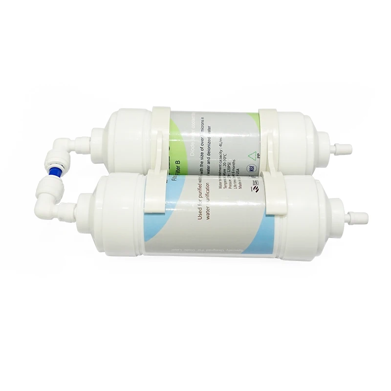 Fpure filter A and filter B water for diode laser