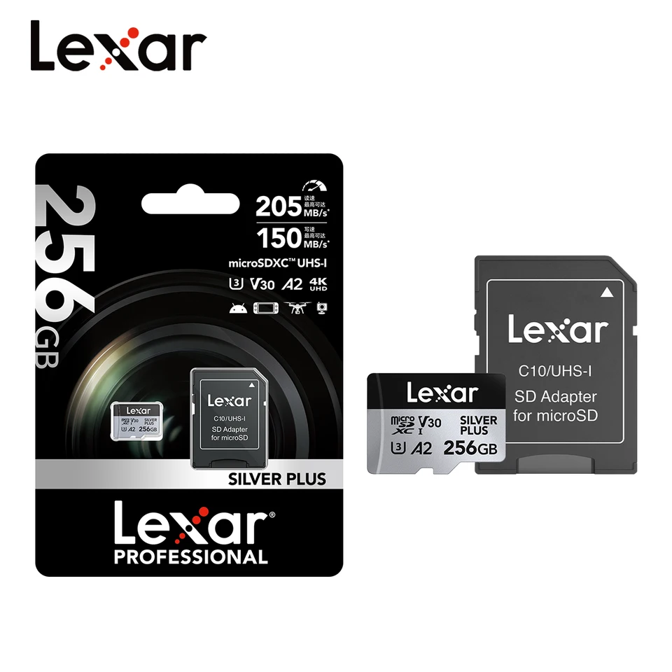 Original Lexar Memory Card 512GB 256GB 128GB 64GB SDXC Class 10 Up