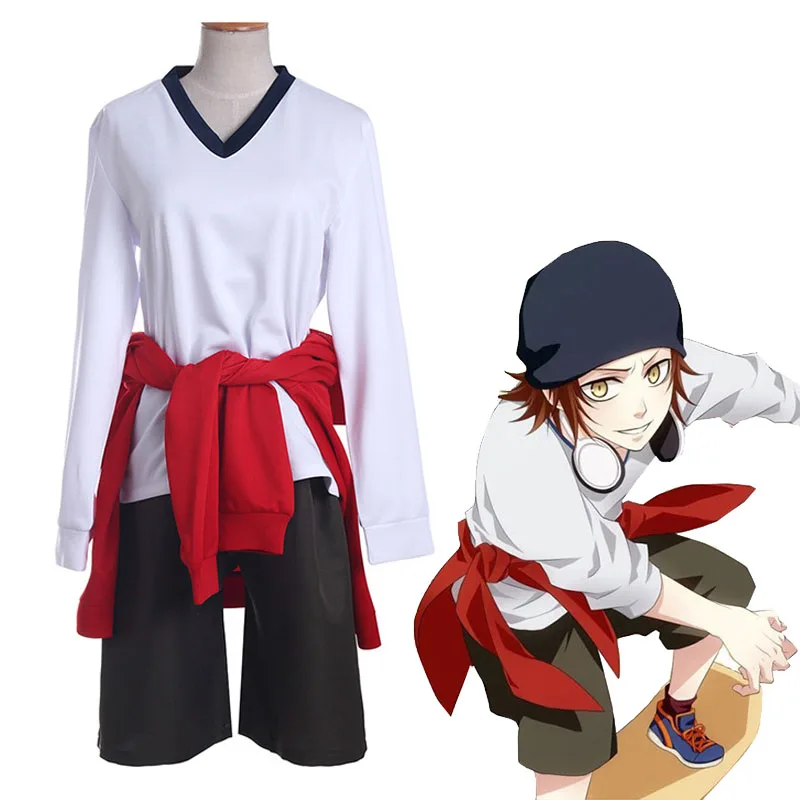 

Anime K Yata Misaki Cosplay Costume K RETURN OF KINGS Men And Women Full Set Of Casual Sportswear