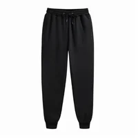 2024 Men Long Pants Autumn and Winter Mens Casual Fleece Sweatpants Soft Sports Pants Jogging Pants 5 Colors S-3XL