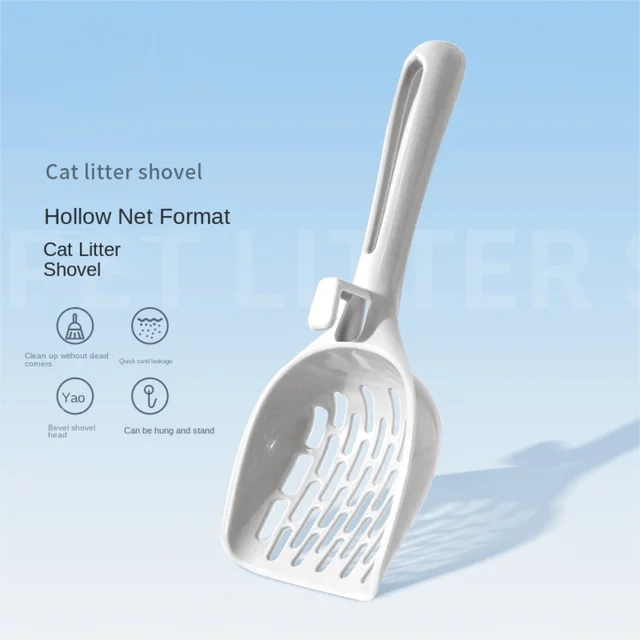 Cat Litter Scoop Plastic Cat Litter Shovel with Base Self Cleaning Cat Litter Box Shovel Kitten Toilet Clean Tools Cat Supplies Cat Litter Scoop Plastic Cat Litter Shovel with Base Self Cleaning Cat Litter Box Shovel Kitten Toilet Clean Tools Cat Supplies