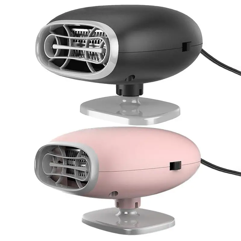 

Car Heater Windshield Fast Heating Defrost Defogger 360 Degree Rotation Low Noise Auto Heater for car Interior Accessories