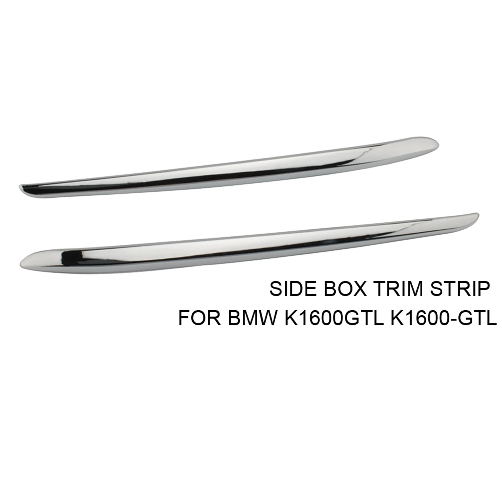 Areyourshop 크롬 사이드 패널 보관함 도금 트림 스트립, BMW K1600GTL 2011-2018 2012 2013 2014 2015 2016 2017 K 1600 GTL용
