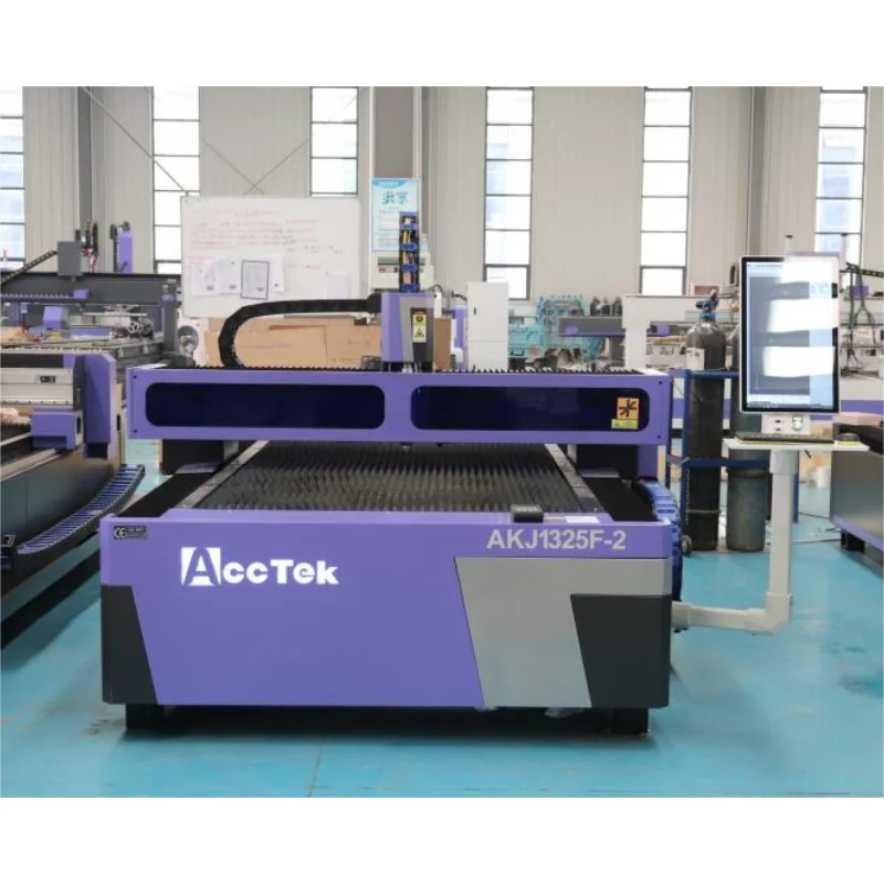 Macchina Per La Lavorazione Laser Con Sorgente Laser A Fibra 2Kw 3Kw Jpt/Max + Tubo Laser Co2 80W 120W Per Lavori Di Taglio Aziendale