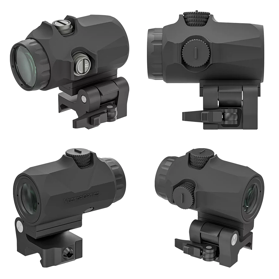 Vector Optics Maverick-Iv 3X22 Magnifier Mini Rubber Armored for