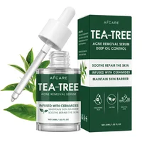 Acne Tea Tree Serum Relief Vegan Non-Sticky Clear Balanced Skin for Soothing Calming Irritated Moisturizing Skin Care Product 1