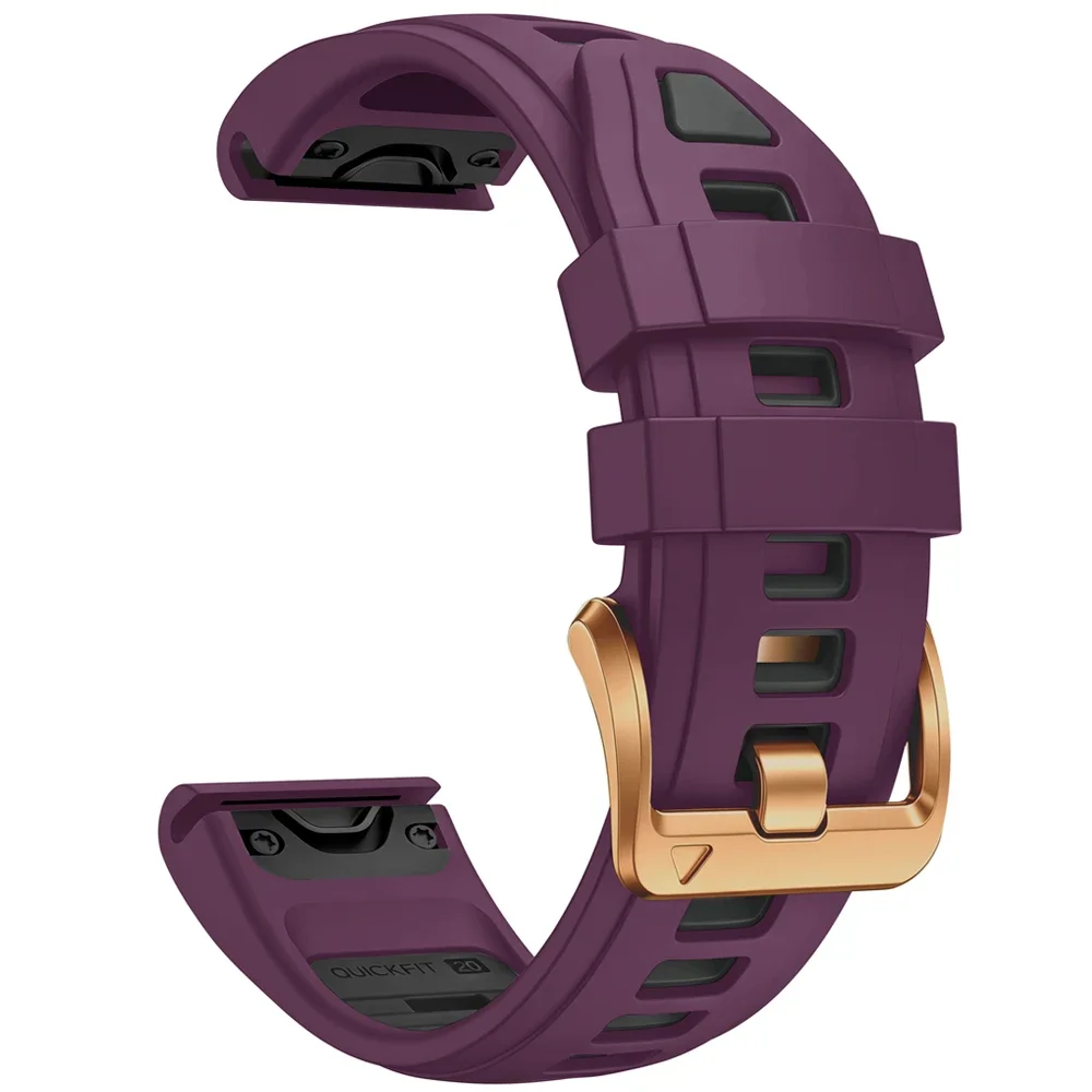 Sports Silicone Watch Band - QuickFit 20mm Strap