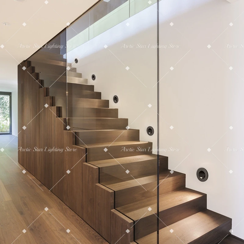 Modern Embedded Reading Wall Lamp for Bedroom Bedside Living Room Corridor Entrance LED Lights Adjustable Lamps Fixture Sconce