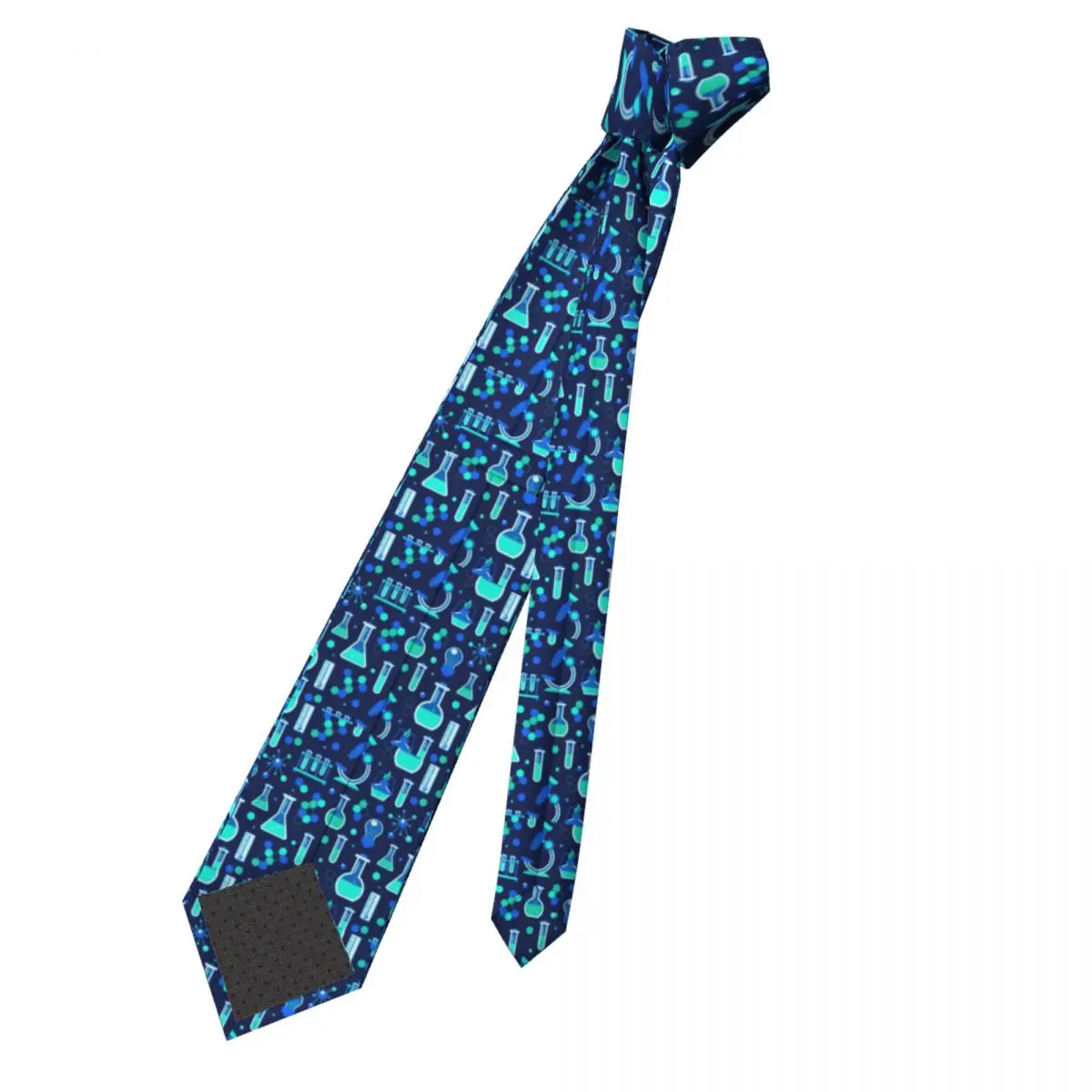 Neck Tie Science Stuff Chemistry Laboratory Necktie Men Personalized Silk Math Physical Chemical Biology for Wedding