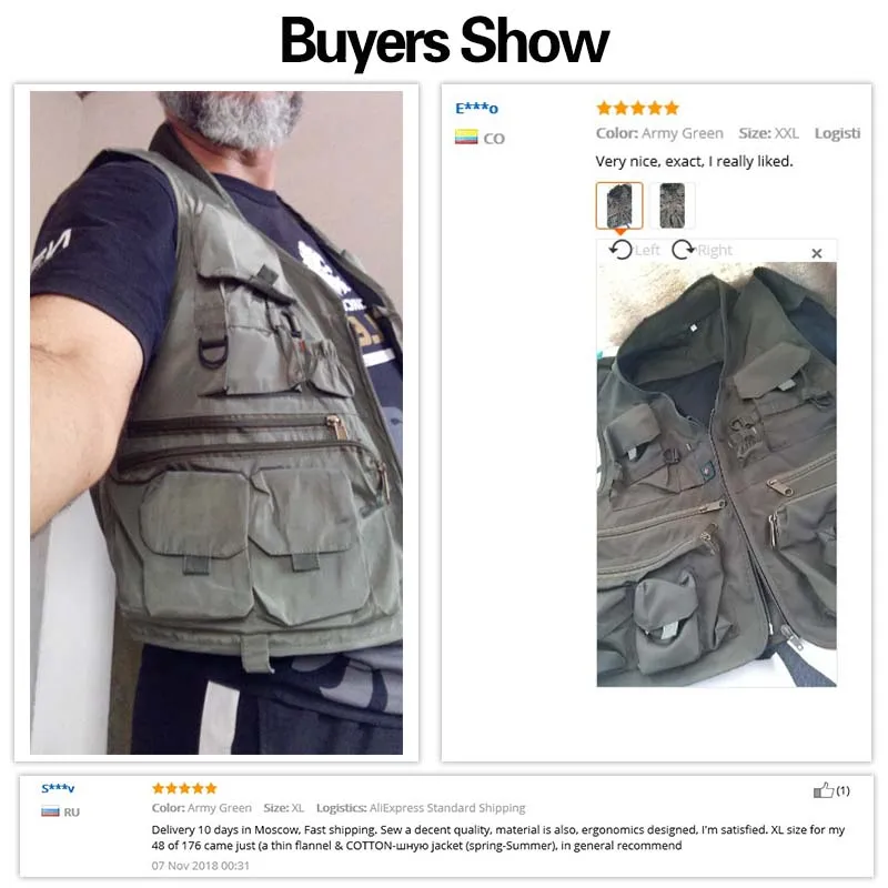 Korean Fishing Vest Quick Dry Breathable Material Fishing Jacket Outdoor Sport Survival Utility Safety Waistcoat
