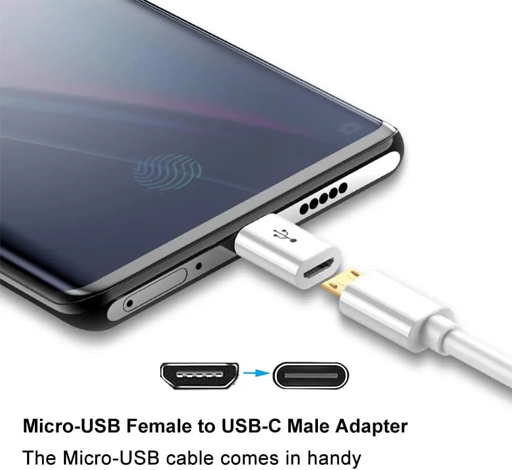 Micro USB Female To Type C Male Adapter Type-C Micro USB Charging Convert Connector for Xiaomi Redmi Huawei OPPO USB-C Converter