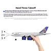 Remote Control Aircraft A380 Aircraft Boeing 747 Fixed Wing Foam Aircraft Model Aircraft 3-Channel Glider Model Outdoor Toy Gift 5