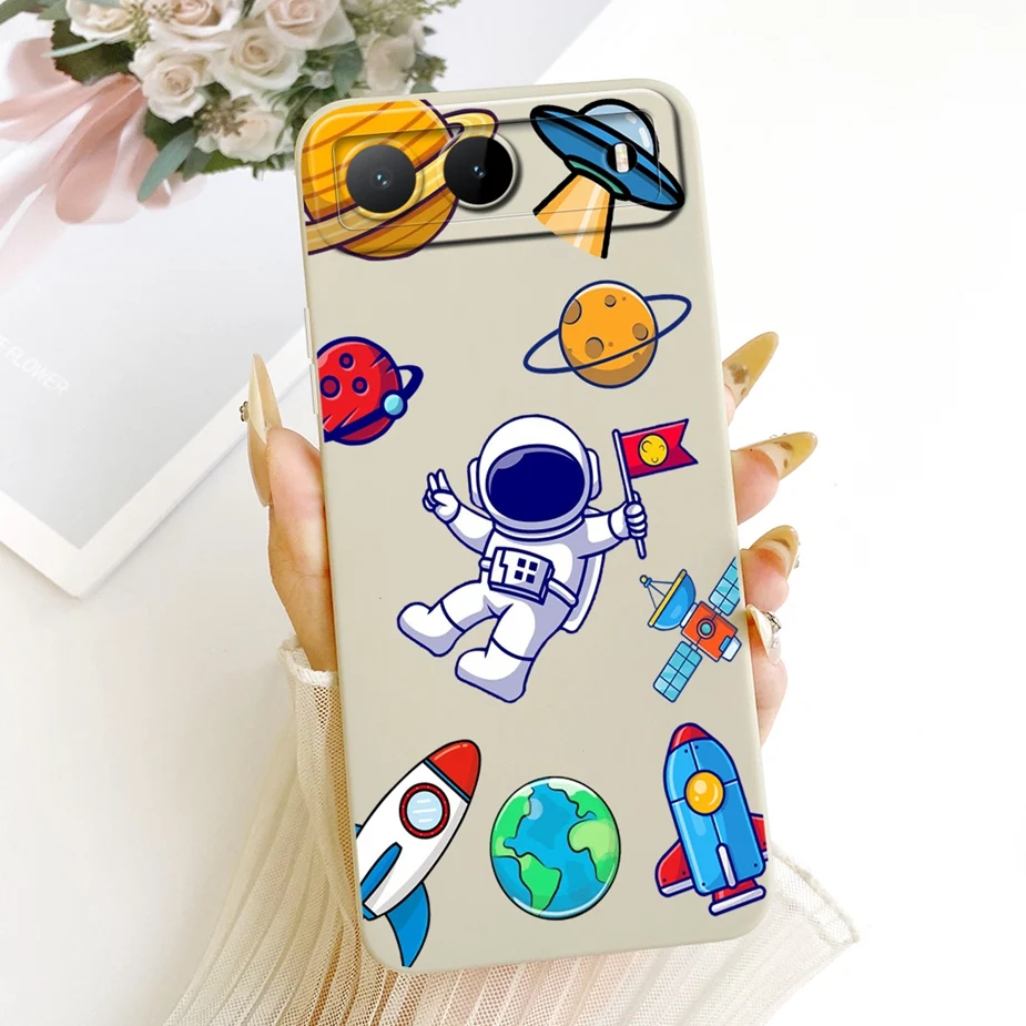 Sunflower Artistic Soft TPU Phone Case - Pretty Girl Design