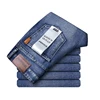 New Spring Autumn Men Classic Jeans Business Fashion Straight Regular Blue Stretch Denim Trousers Men's Smart Jeans 1