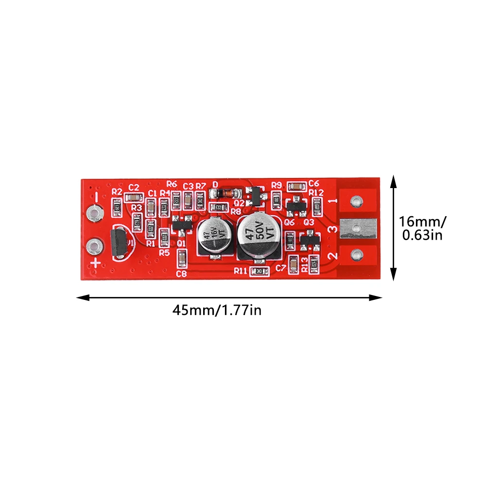 Large Diaphragm Capacitor Microphone Recording Amplifier Module With Plug, amplifier board