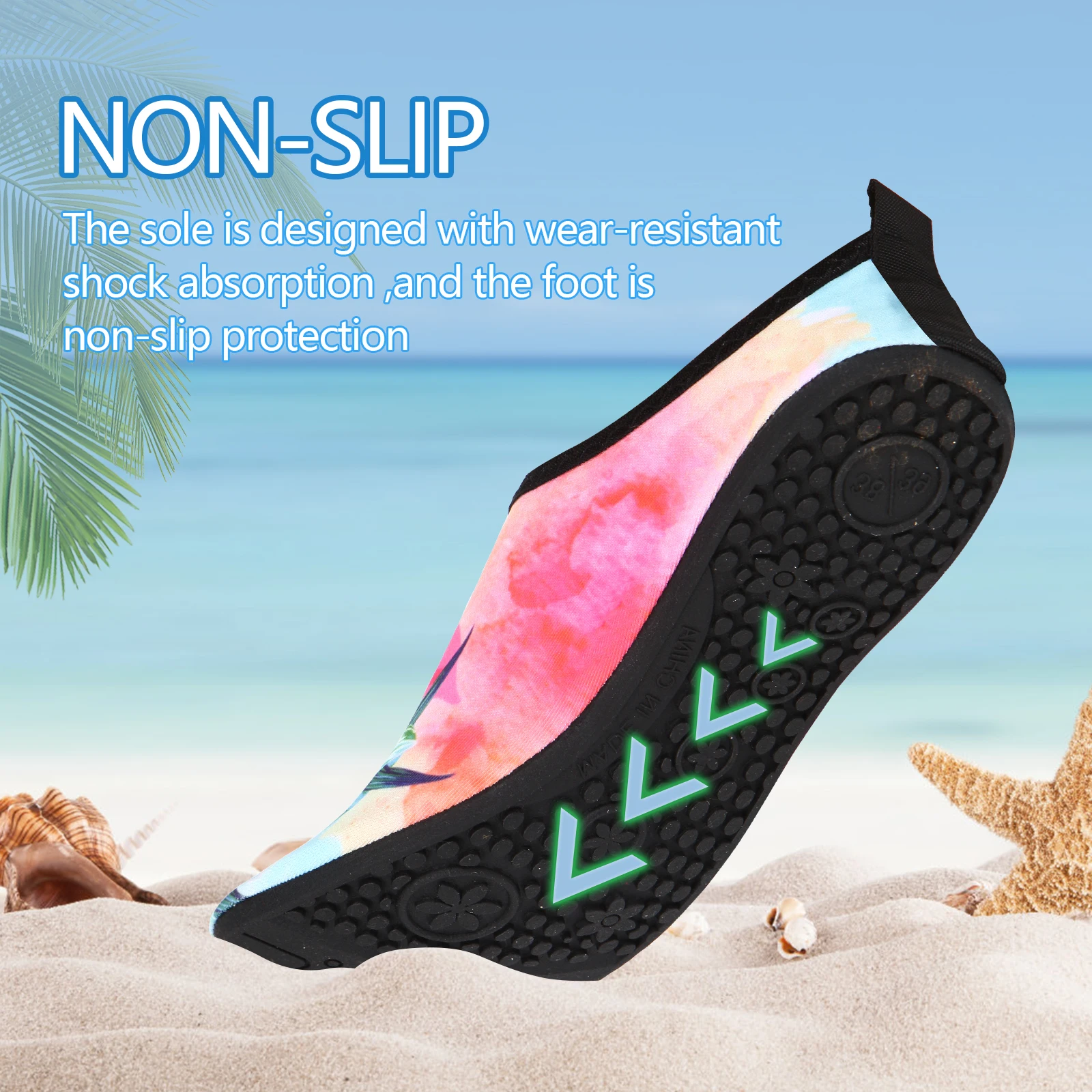 Diving Shoes Women Aqua Shoes Men Beach Swimming Water Sport Socks Barefoot Sneaker Fitness Quick Drying Water shoes