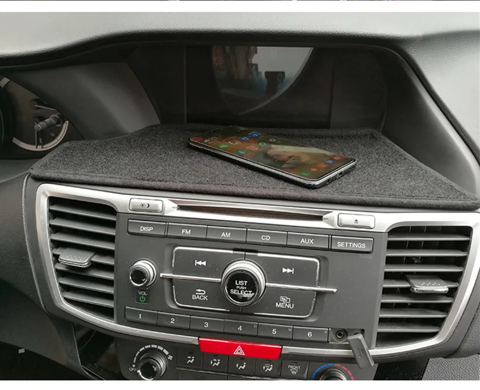 Car Interior Front Dashboard Instrument Anti slip mat pads Cover Fit for Honda Accord 9th/9.5TH 2014 -