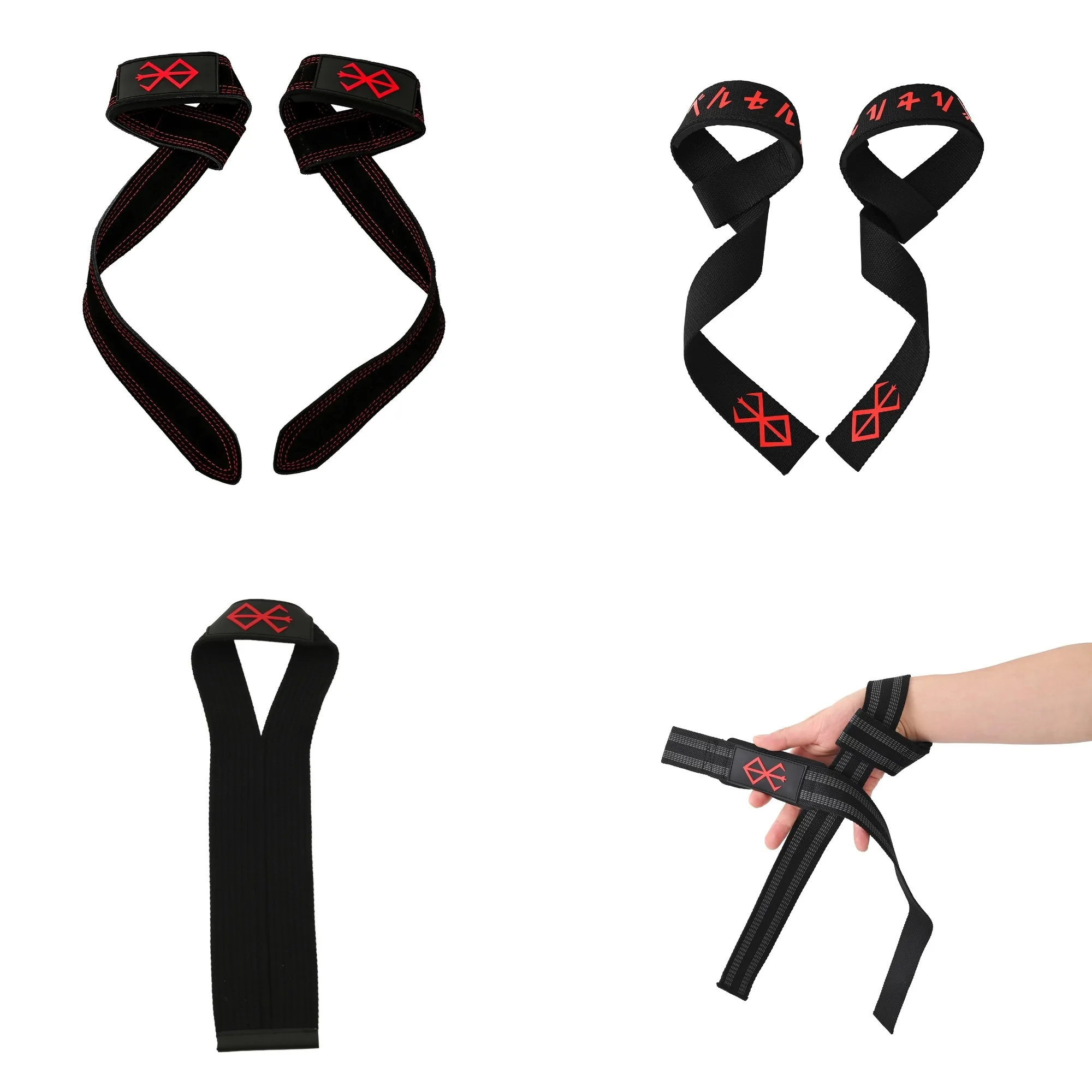 Premium Anime Gym Wrist Wraps - Enhanced Support
