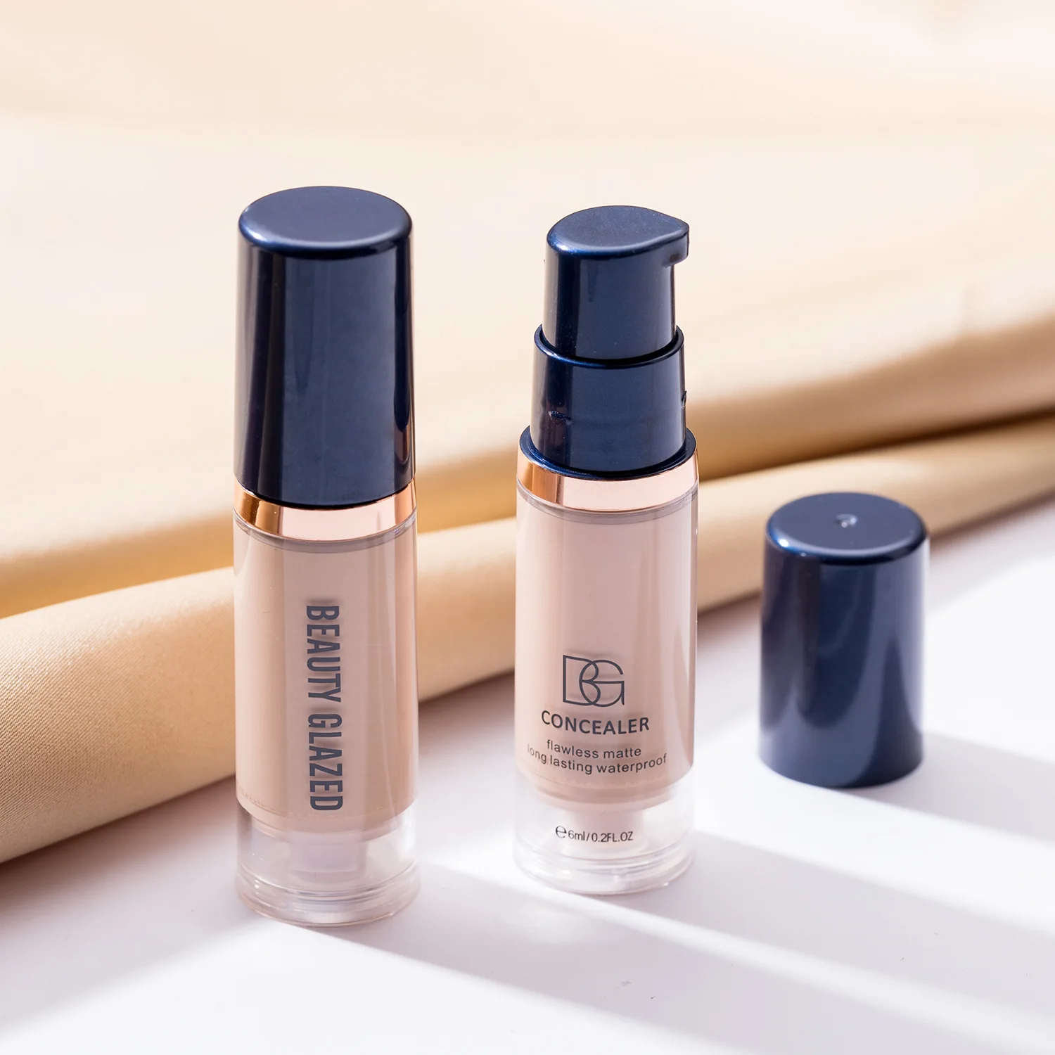 BEAUTYGLAZED waterproof concealer glazed matte glazed smooth moisturizing refreshing dry and nourishing 5