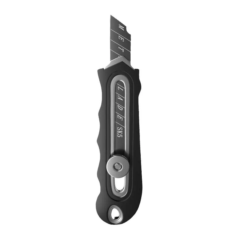 Stainless Steel Heavy Utility Knife Wallpaper Knife Industrial Paper Cutter Durable All Metal Wallpaper Ultra Sharp Tool