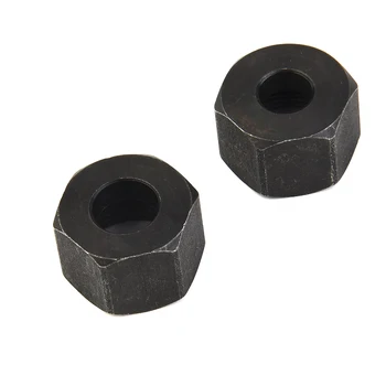 트리머 콜릿 척 라우터 비트 콜릿, 탄소강 척 라우터 비트 트리밍 기계, 너트 포함, 6mm, 8mm, 세트당 5 개