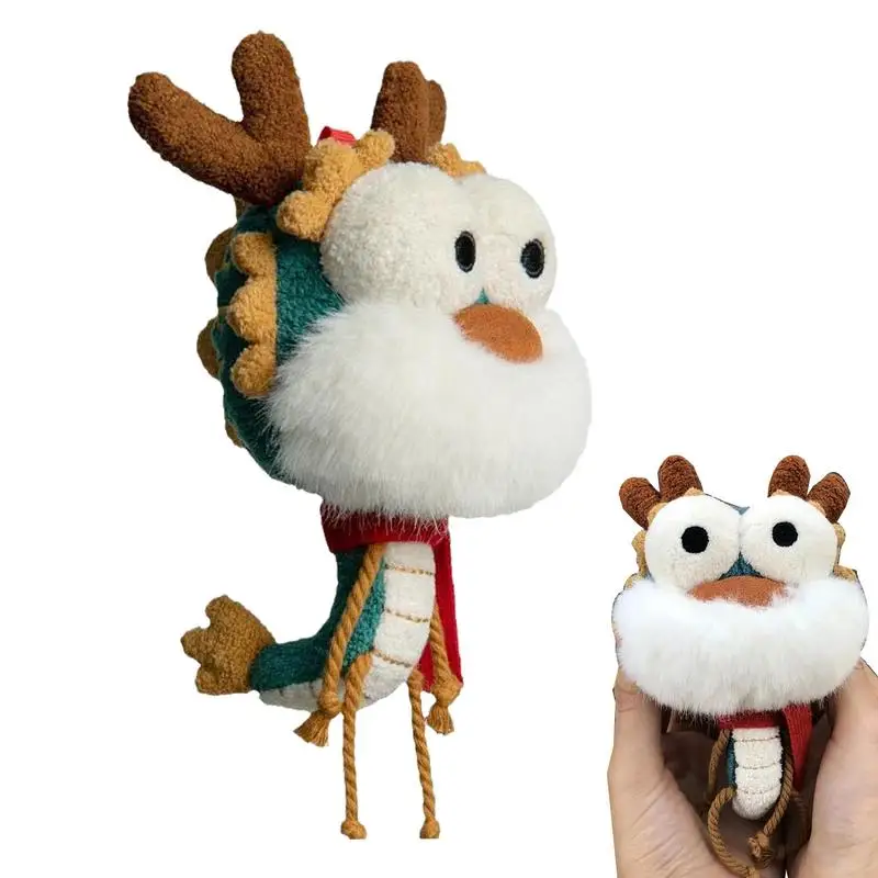 

Dragon Stuffed Animal Keychain Charm Stuffed Animals Lucky Stuffed Animal Toys Pendant Toy Year Of Dragon 2024 Chinese New Year