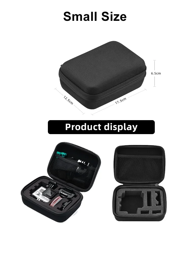 Portable Shockproof Storage Bag for Action Camera Accessories