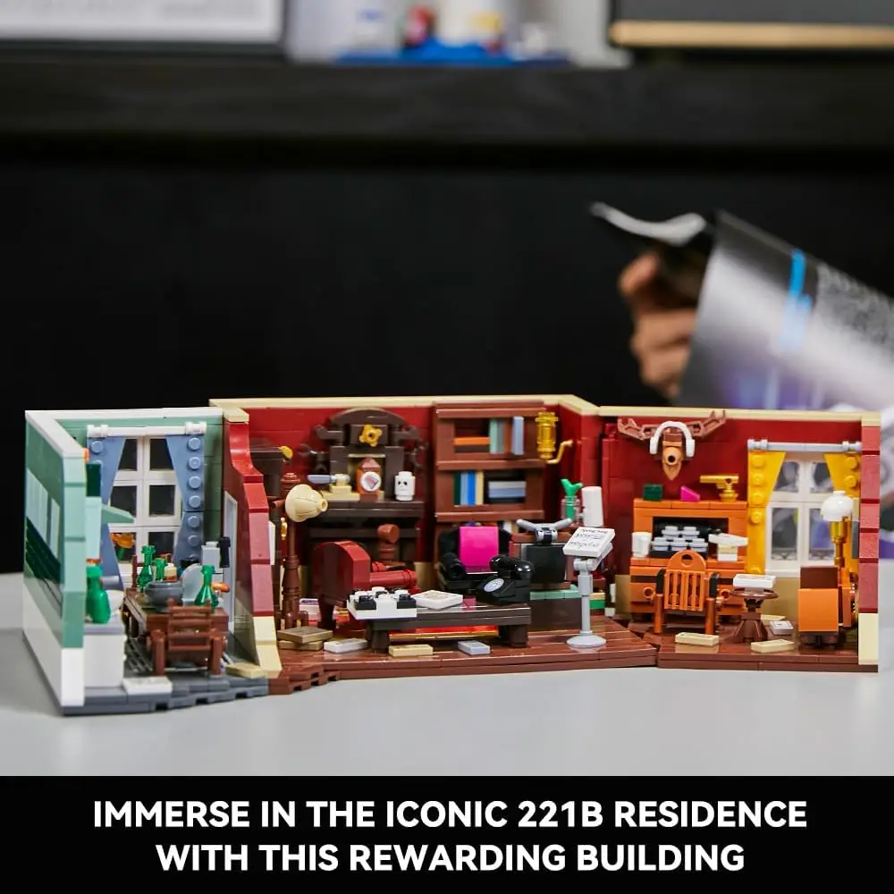 Sherlock Holmes 221b Baker Street Building Blocks