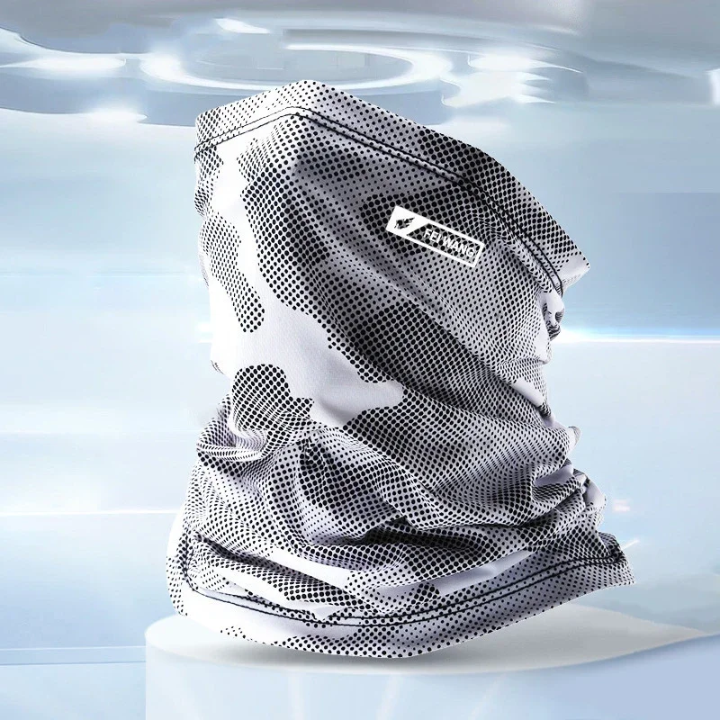Golovejoy Sciarpa Multifunzione In Seta Ghiaccio - Protezione Solare UV - Copricapo Per Outdoor