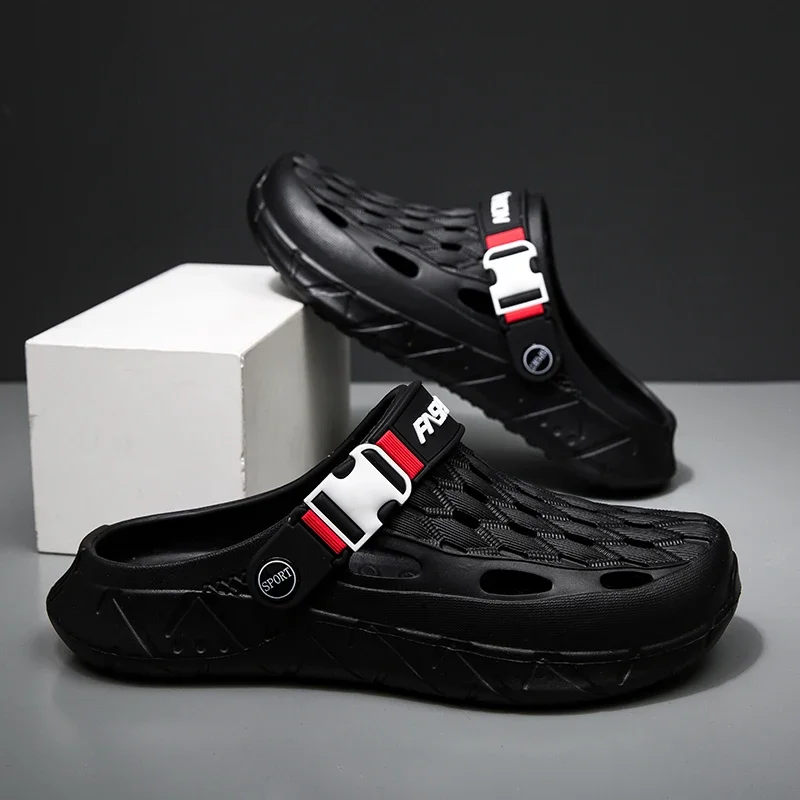 Summer men's sandals, anti-slip thick-soled, indoor and outdoor anti-slip beach slippers, large-sized sandals, shoes for men