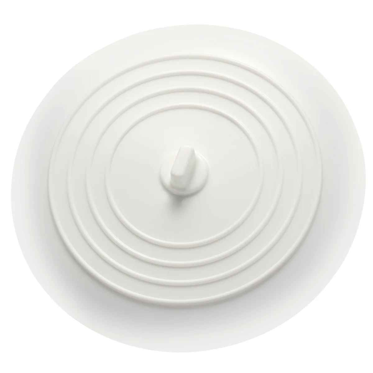 

UEETEK 1PC Silicone Sink Stopper Tub Drain Plug for Kitchens Bathrooms Laundries (White)