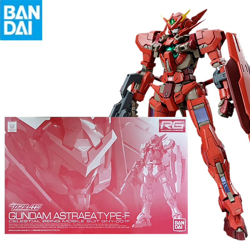 

Bandai Gunpla Rg 1/144 Gny-001F Gundam Astraea Type F Pb Limited Assembly Model Collectible Robot Kits Figures Models Kids Gift