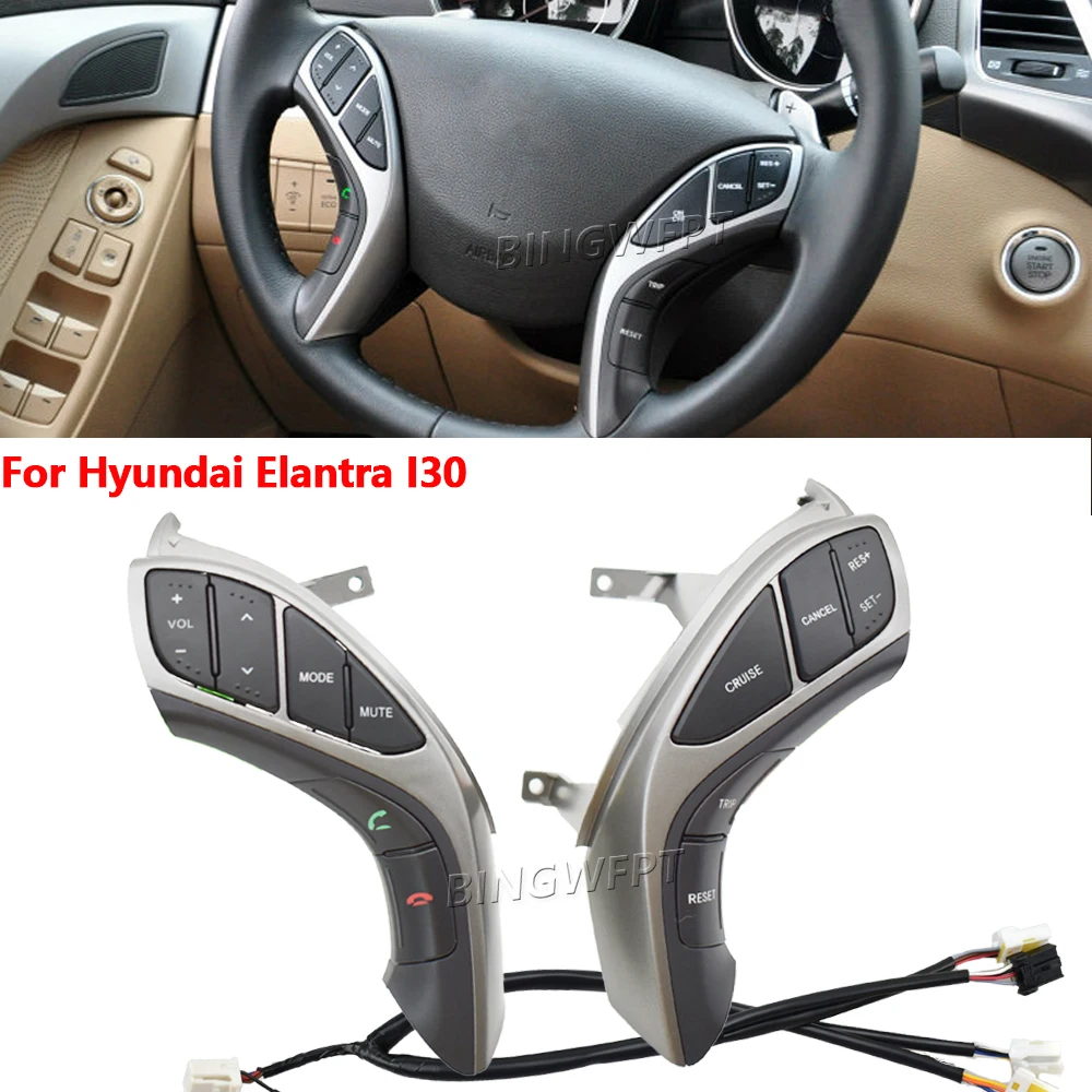 HighQualityButtonSwitchForHyundaiElantra20122015I30Steering