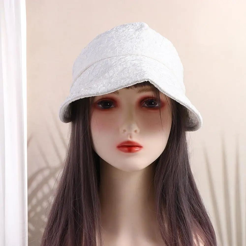 

Ponytail Sun Cap Fisherman Hat For Women For Girls Sunscreen Cap Cotton Sun Hat Empty Top Cap Visors Cap Korean Style Cap