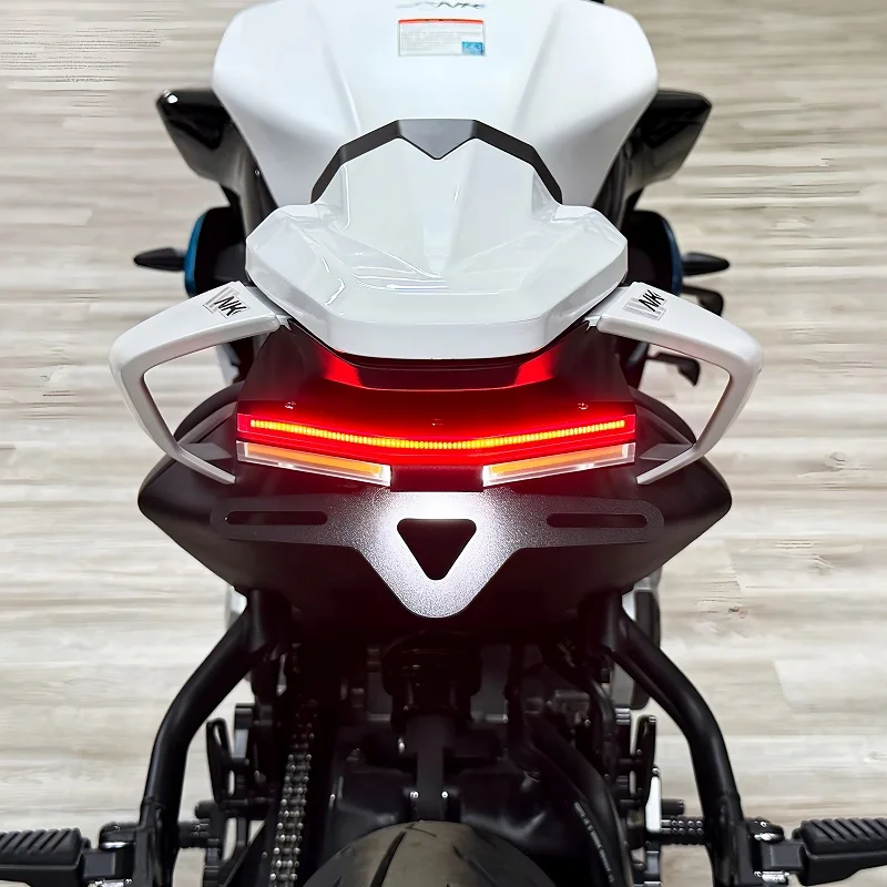 새로운 675SR-R 오토바이 통합 번호판 LED 조명 CFMOTO 675SR 675SR-R 675NK 500SR 675 SR SRR NK 용 방향 지시등