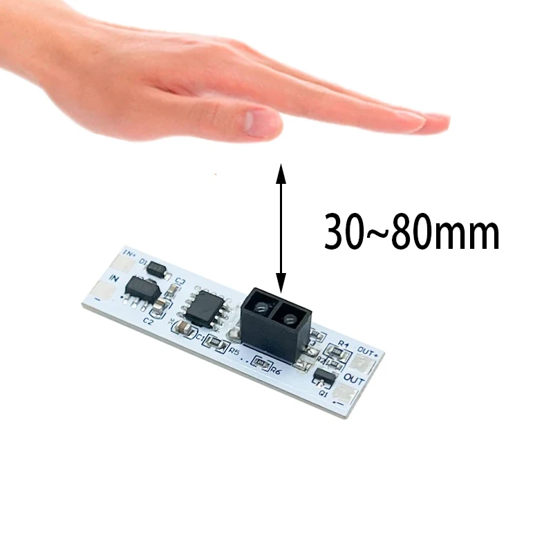 1Pcs DC 5V-24V 3A Hand Sweep Switch Module LED Dimming Control Lamps ...
