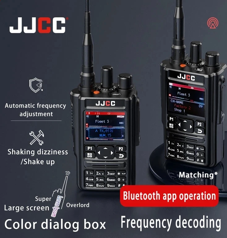 HAM Two Way Radio Bluetooth Program GPS Transceiver 136520Mhz All