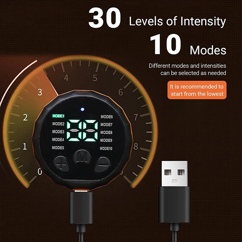 Smart Abdominal Toning Belt Muscle Toner Abs Trainer For Arm Leg Training Home Gym Fitness Massager