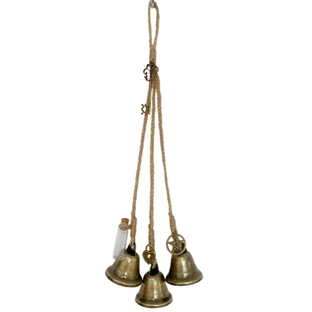 Blessing Bells 3pcs/set Unique Wind Chimes Pendants Amulet Evil Spirit
