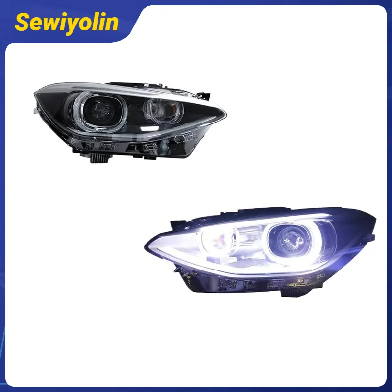 

Car Accessories Auto Headlights led For BMW 1 Series F20 2014-2017 DRL Fog Brake Lamp Assembly Tuning Lights Plug And Play