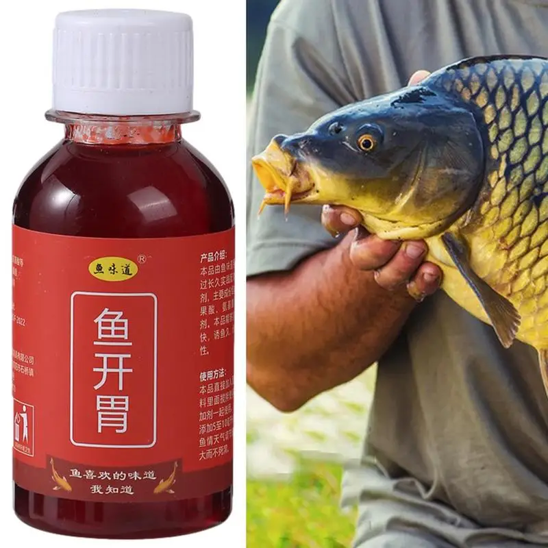 

Fishing Bait Additive Liquid Fish Scent Attractant Fishing Attractant Enhancer With Fruit Extract Lures Liquid Attractant